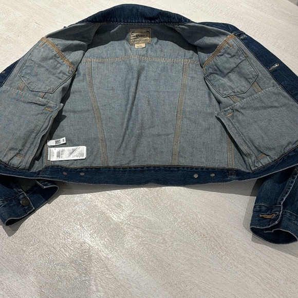 Polo Ralph Lauren Women Varsity Denim Jacket P67 Limited Edition Small - Picture 8 of 10
